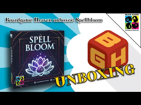 Boardgame Heaven Unboxing 205: Spellbloom (Brain Games)