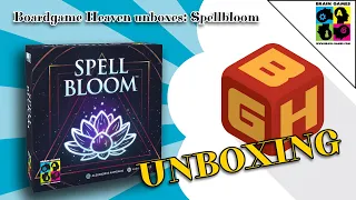 Boardgame Heaven Unboxing 205: Spellbloom (Brain Games)