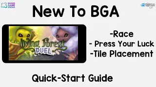 New to BGA! Living Forest Duel- Quick Start Guide on Board Game Arena.