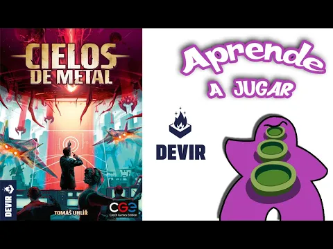 Cielos de Metal (Under Falling Skies) - Cómo se juega - Tutorial - Juego de Mesa