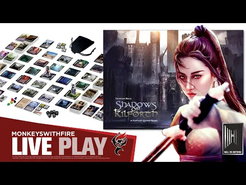SHADOWS OF KILFORTH [PART 2] | BOARD GAME LIVE PLAY |