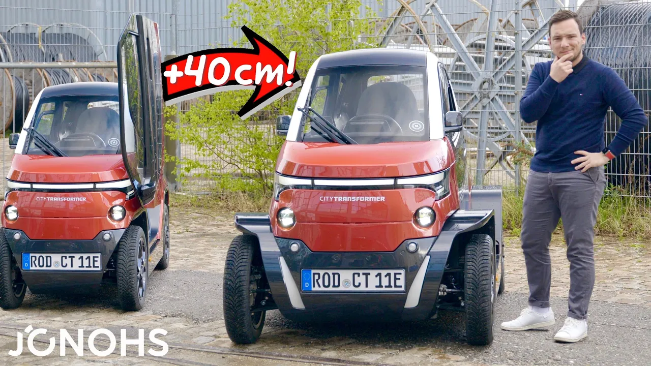 City Transformer Ersteindruck - Twizy und Vespa, ihr könnt einpacken!