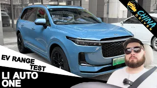 2021 Li Auto ONE (EV Range Test) - Range on the Highway
