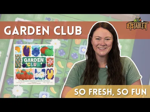 Garden Club Review | A Bright, Cozy Tile-Laying Game for Two