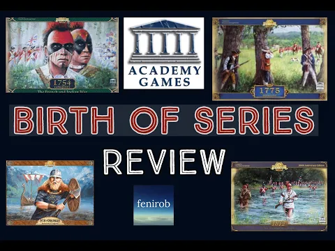 The “Birth Of” Board Game Series | Academy Games - A Slightly Drunk (But Serious) Review