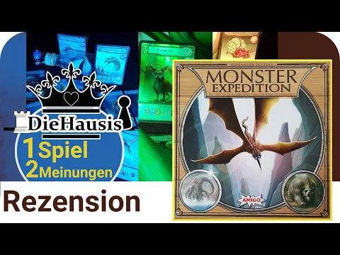 Monster Expedition (AMIGO) | Brettspiel Rezension [Review +Regelübersicht]