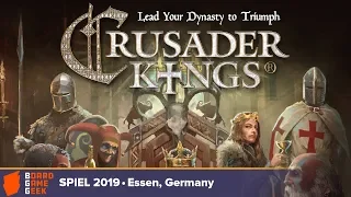 Crusader Kings - game overview at SPIEL 2019