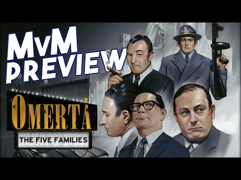 Omerta: The Five Families - Kickstarter Preview