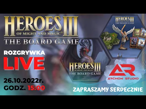 Heroes of Might & Magic III: The Board Game LIVE 4K ROZGRYWKA