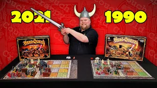 HeroQuest 1990 vs 2021 – Which Version Wins? | Retro Board Game Review
