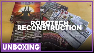 Unboxing | Robotech Reconstruction | Strange Machine Games | The Players' Aid