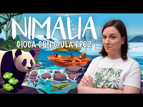 CREA la tua ARMONIOSA riserva ANIMALE con STUPENDE carte - NIMALIA | Tutorial - GIOCA CON GIULA #62