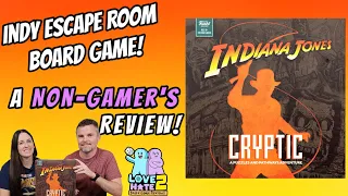 Indiana Jones: Cryptic - A Puzzles & Pathways Adventure | A Non-Gamer's Review! @FunkoGamesOfficial