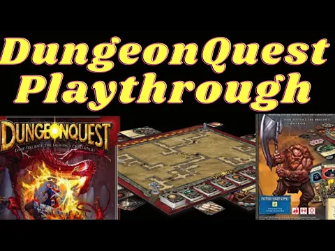DungeonQuest 3rd Ed. Playthrough (solo)