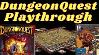 DungeonQuest 3rd Ed. Playthrough (solo)