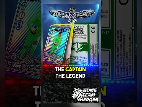 Home Team Heroes: Legendary Korpela x HPS Helsinki Bundle #footballcards #cardgames #womensfootball
