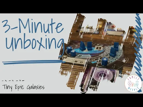 Tiny Epic Galaxies - 3-Minute Unboxing