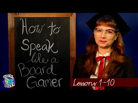 How to Speak Like a Board Gamer Lessons 1-10 (Shorts Compilation)