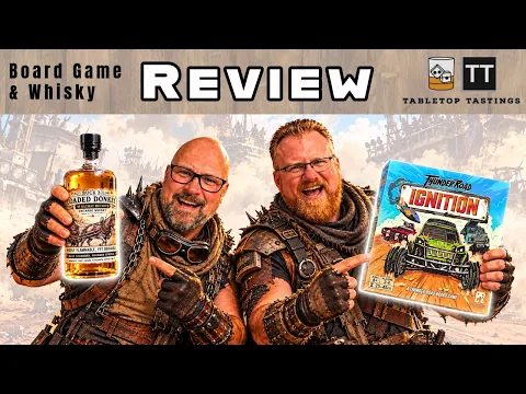Thunder Road Ignition & Buck 77 Hazmat Whisky - Board Game Pairing and Review