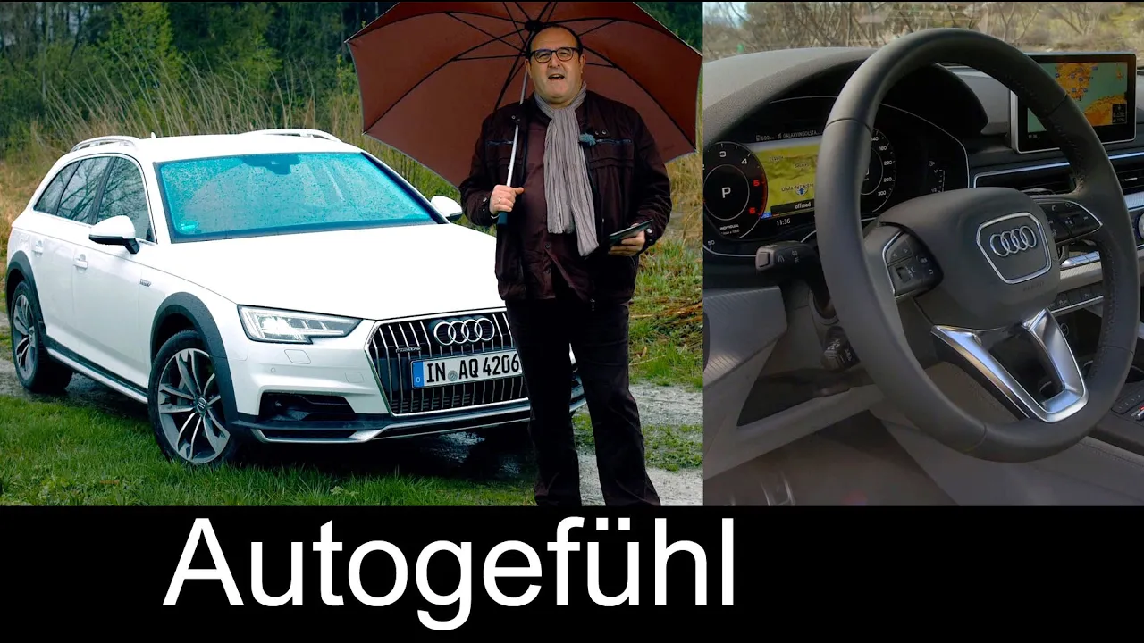 Audi A4 Allroad REVIEW test driven new neu crossover Avant estate Kombi - Autogefühl