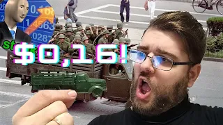 Bolt Action truck for 0,16 USD per pice? Really? - With scale comparison and some real history