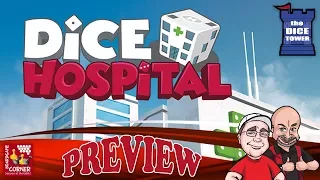 Dice Hospital Preview - with Boardgame Corner