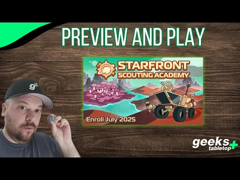 Starfront Scouting Academy - Preview and Play