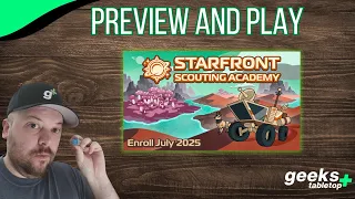 Starfront Scouting Academy - Preview and Play
