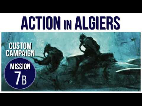 By Stealth & Sea - Algiers | Mission 7b | DVG Games | Playthrough | Solitaire Wargaming