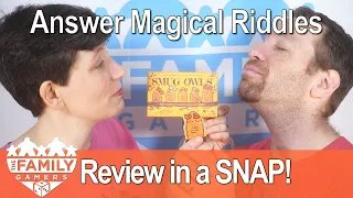 Smug Owls - review in a SNAP!