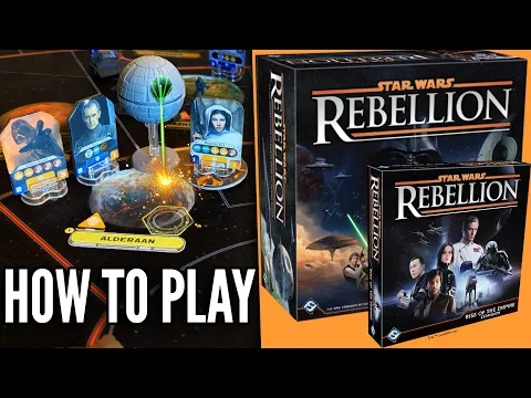 How to Play Star Wars Rebellion (With Expansion!)