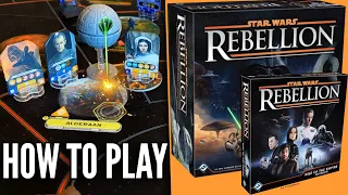 How to Play Star Wars Rebellion (With Expansion!)