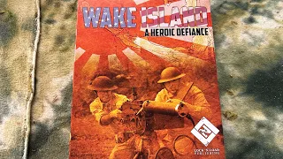 Wake Island a Heroic Defense a war game by Bill Molyneaux printed by Blue Panther for LNL