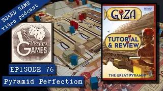 How To Play GIZA THE GREAT PYRAMID Board Game Review & Full Tutorial E76 Worker Placement Hidden Gem