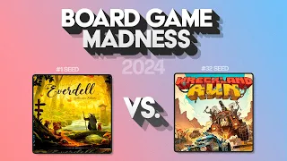 #1 Everdell vs #32 Wreckland Run - Board Game Madness 2024