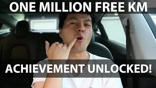 1 million km free supercharging reached