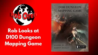 Rob looks at D100 Dungeon Mapping Game