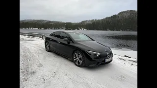 Mercedes Benz EQE 300 - deilig å kjøre, men langt unna WLTP vinterstid