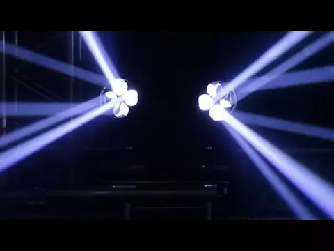 Product video thumbnail for Eliminator Stealth Craze LED Moving Head Light 4-Pack with Cables