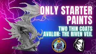 Can three noobs paint this awesome dragon using only the Two Thin Coats starter set?
