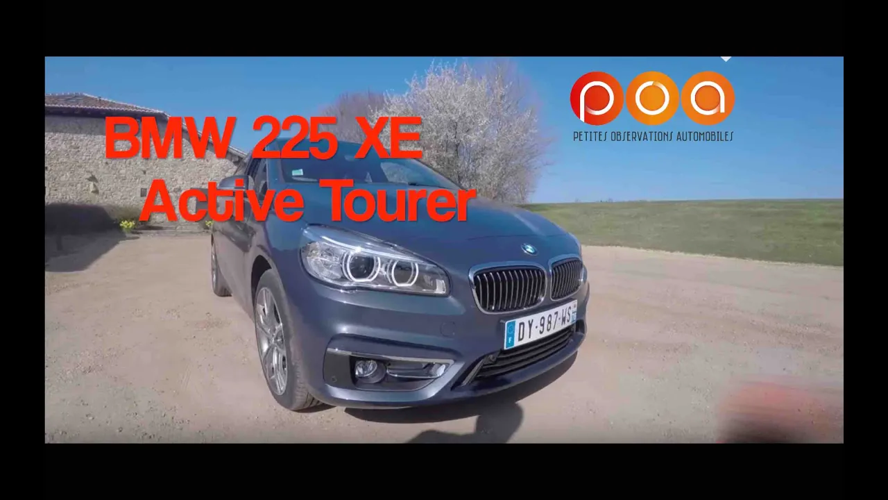 BMW 225xe (Série 2 Active Tourer) : le monospace hybride rechargeable - Essai 3/3