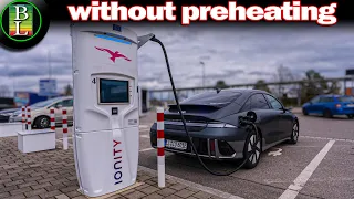 Ioniq 6 - full charging power at 9°C after highway trip?