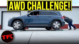 AWD Torture Test: How Does The NEW Electric Mercedes-Benz EQB Compare To The Tesla Model Y?
