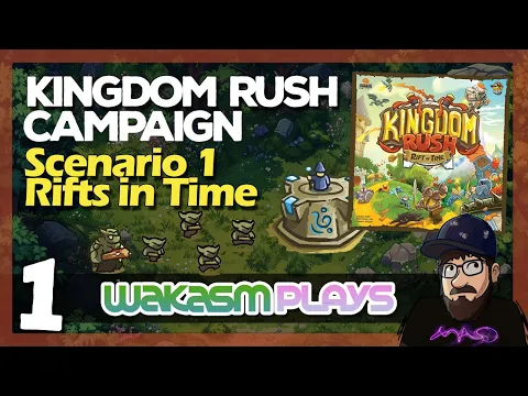 Kingdom Rush Rift In Time Board Game Campaign 🧌 Solo 🧌 Scenario 1 - Rifts in Time