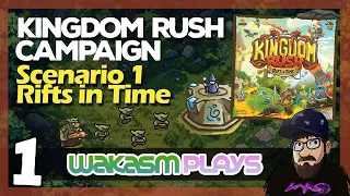 Kingdom Rush Rift In Time Board Game Campaign 🧌 Solo 🧌 Scenario 1 - Rifts in Time