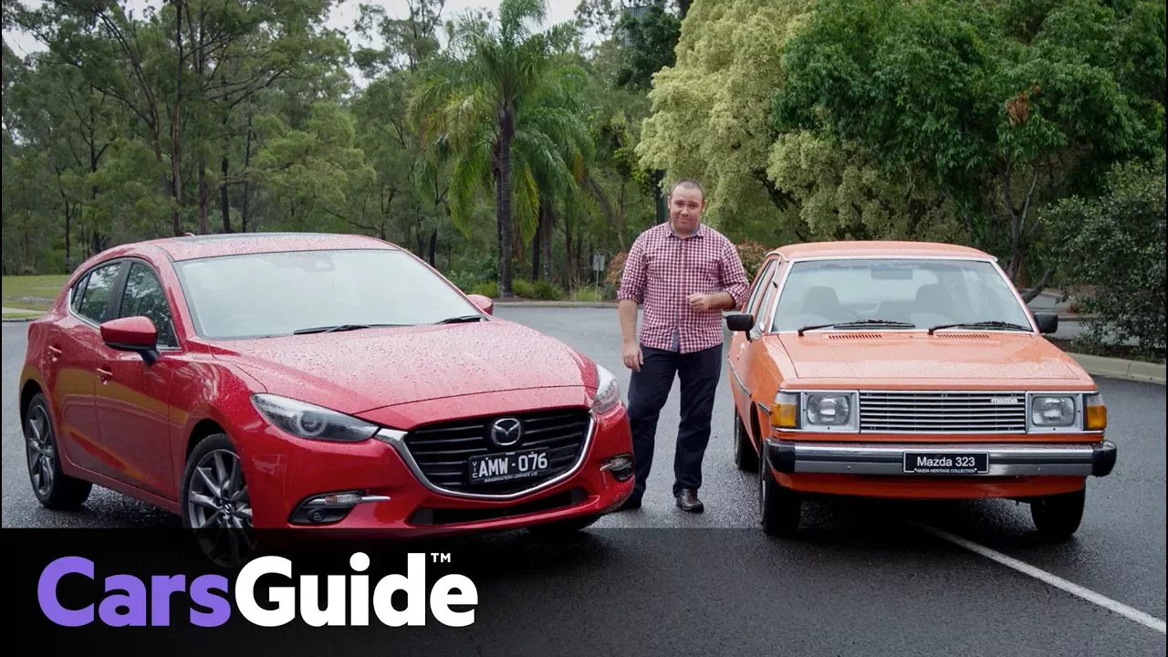 Mazda 3 2017 review: 40-year evolution from the first 323 video
