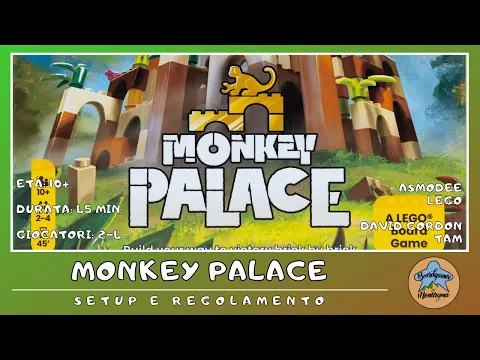 Monkey Palace - setup e regolamento in italiano (tutorial) [SUB ITA]
