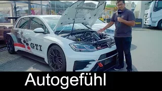 The Golf race car! VW Golf GTI TCR FEATURE & comparison Golf GTI Clubsport S @ ADAC TCR Hockenheim