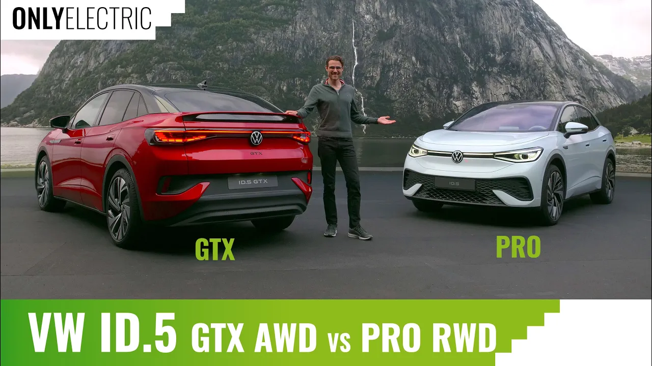 VW ID5 Premiere - Revealing the Sporty GTX AWD & Rear-Wheel Drive Pro Version!