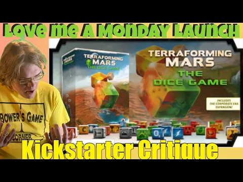 Terraforming Mars: The Dice Game - Kickstarter Critique Review